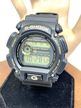 Casio Men's Watch G-Shock DW9052 Black Resin Digital Illuminator 44mm Sport 3232